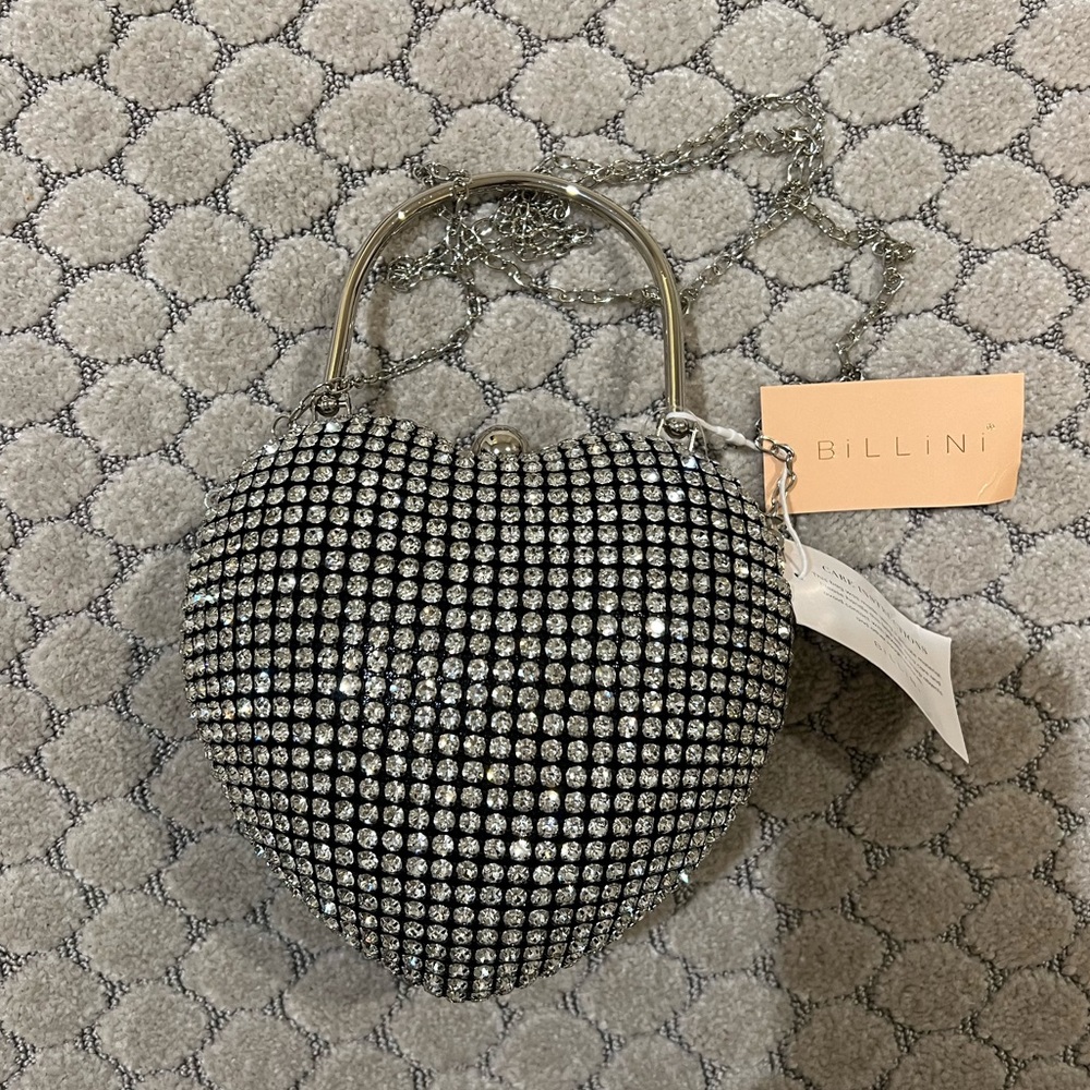 Anthropologie Bellini rhinestone handbag
